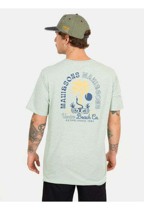 Polera MC Beach Cy Verde Hombre Maui And Sons-1