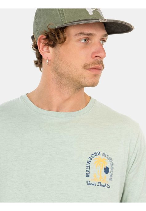 Polera MC Beach Cy Verde Hombre Maui And Sons-3