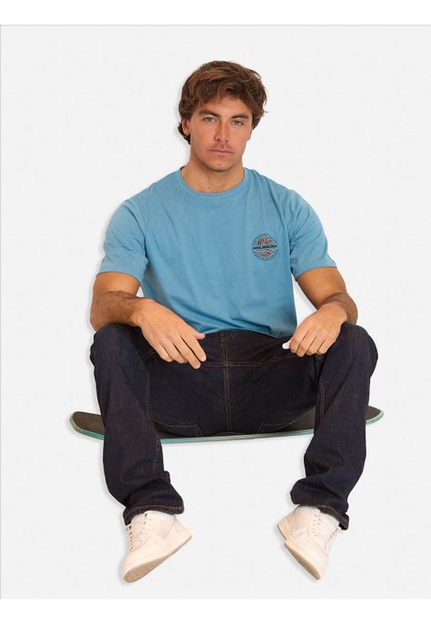 Polera MC Surf Cny Celeste Hombre Maui And Sons-2