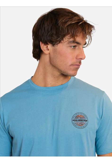 Polera MC Surf Cny Celeste Hombre Maui And Sons-3