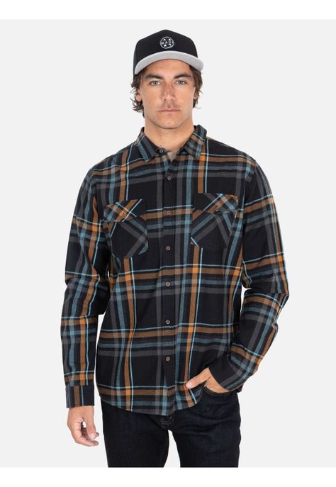 Camisa Hawai Multicolor Hombre Maui And Sons-0