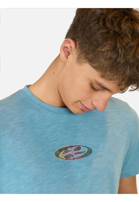 Polera MC California Ocean Celeste Infantil Maui And Sons-3