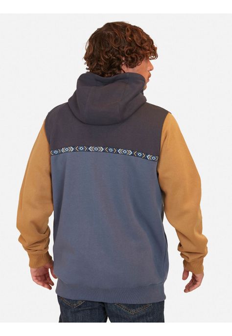 Poleron Greca Desing Celeste Hombre Maui And Sons-1