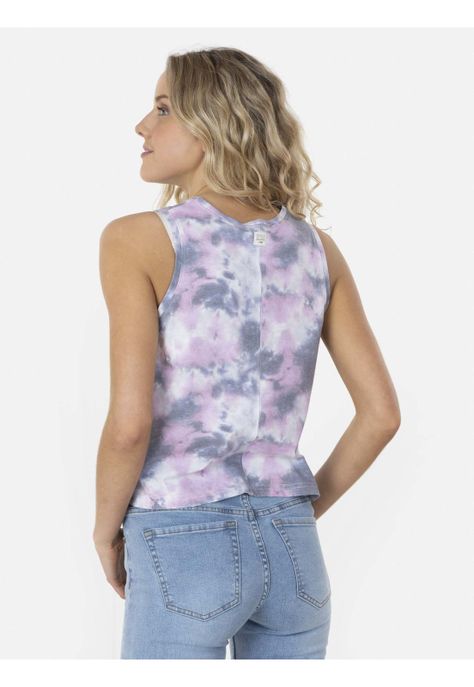 Polera LAX DYE Mujer Multicolor Maui and Sons-1