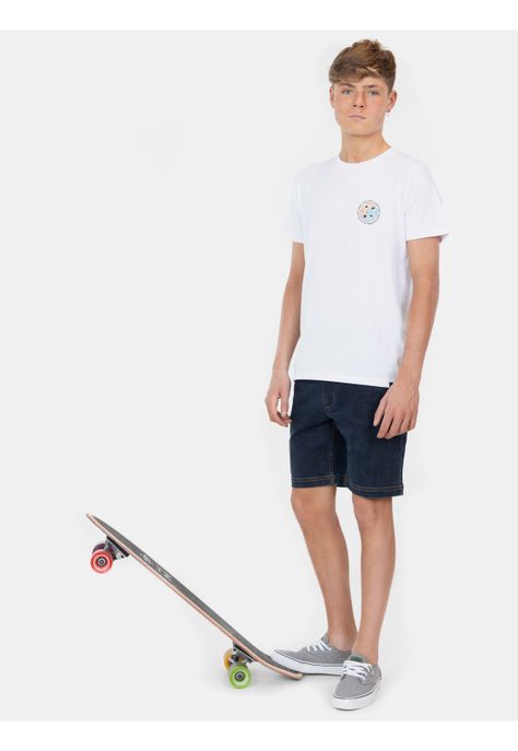 Polera MC Good Energy Blanco Infantil Maui And Sons-2