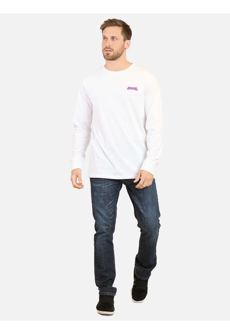 Polera Extraordinary Blanco Hombre Maui And Sons-3