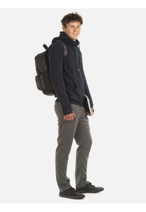 Poleron Hombre Escolar 5E104-MC20 Azul Maui and Sons-3
