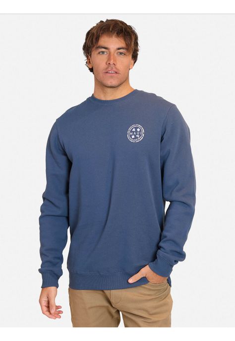Poleron CR Stellar Azul Hombre Maui and Sons-0