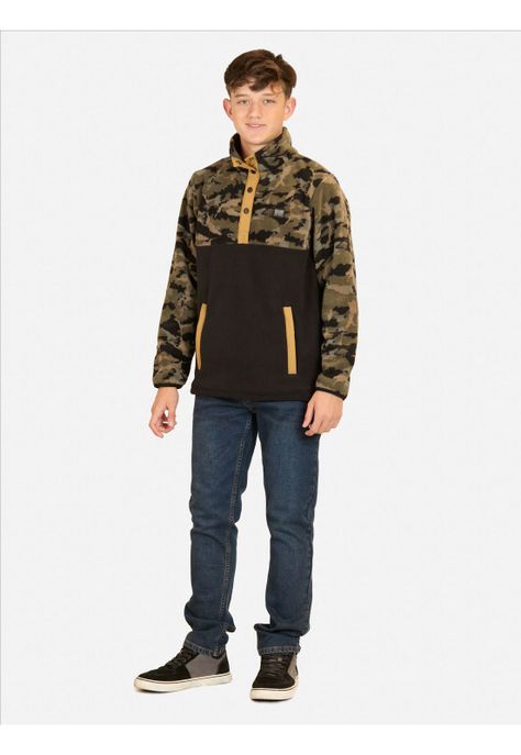 Poleron Micropolar Spectra Multicolor Infantil Maui And Sons-3