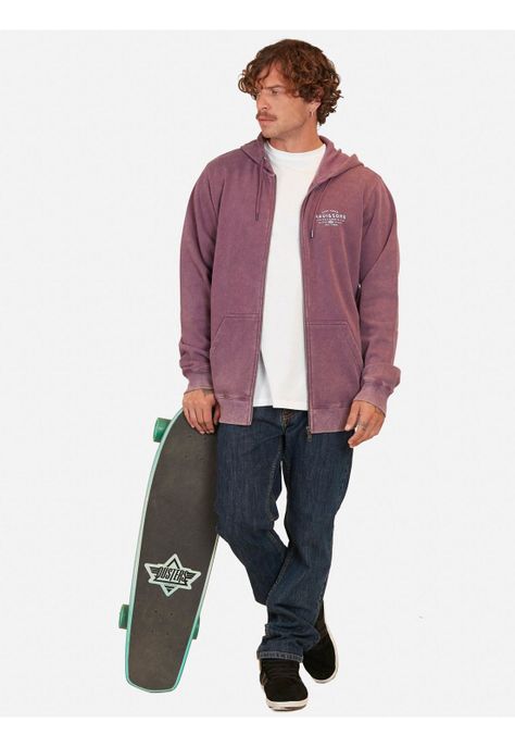 Poleron United State Surd Burdeo Hombre Maui And Sons-3
