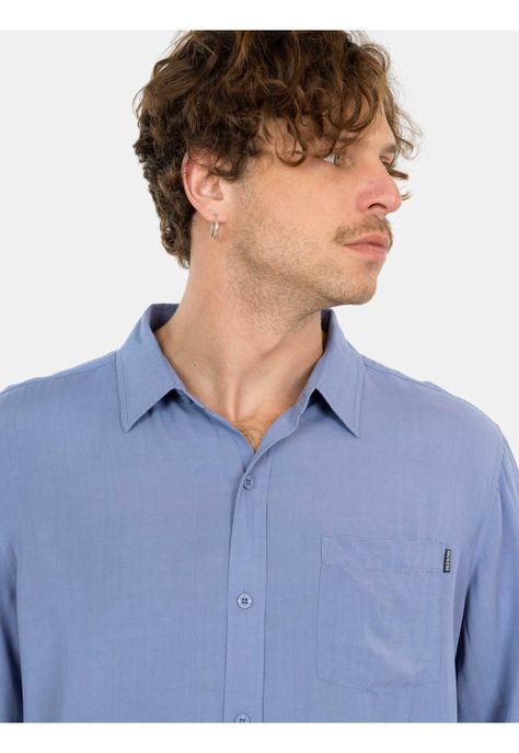 Camisa ML Sunset Shore Azul Hombre Maui And Sons-3
