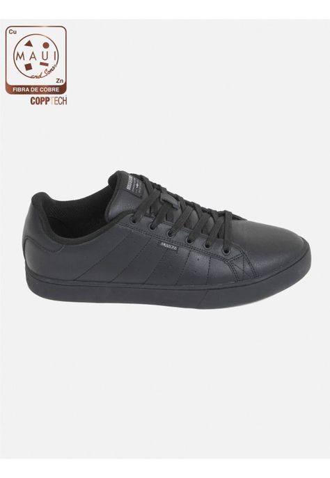 Zapatilla Escolar RULA Juvenil Negro Maui and Sons-1