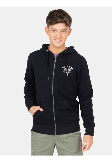 Poleron FZ Milay Negro Infantil Maui and Sons-0