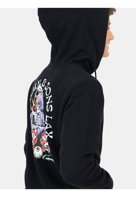 Poleron FZ Milay Negro Infantil Maui and Sons-2