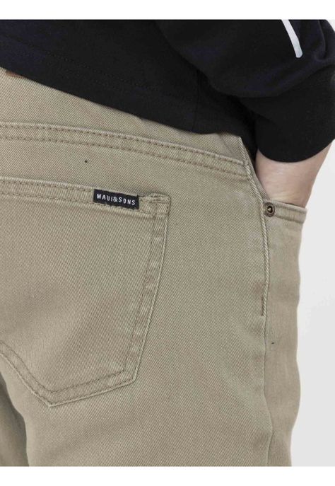 Pantalon 5N591 Juvenil Khaki Maui and Sons-2