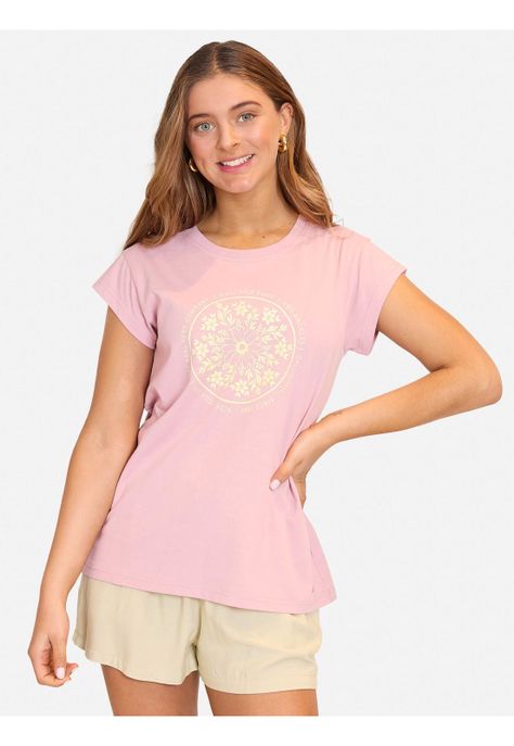Polera MC Maywood Rosado Mujer Maui And Sons-0