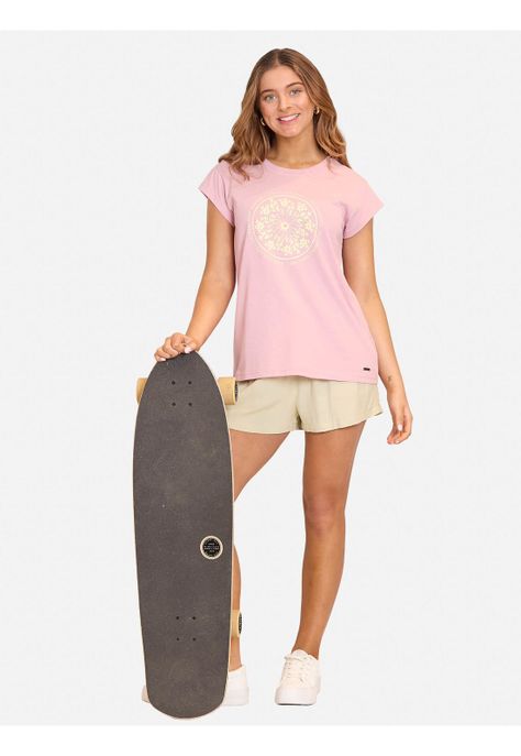 Polera MC Maywood Rosado Mujer Maui And Sons-1