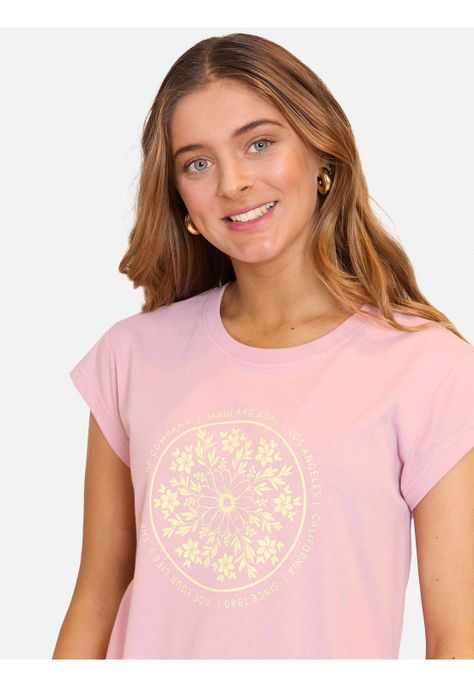 Polera MC Maywood Rosado Mujer Maui And Sons-3