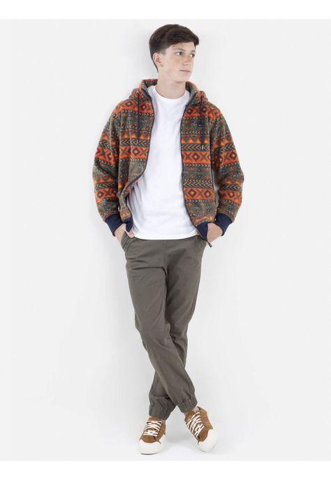 Poleron NORDIC STREET Juvenil Multicolor Maui and Sons-3