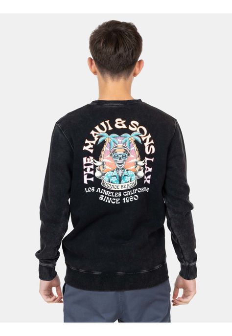 Poleron CR Henry Negro Infantil Maui and Sons-1