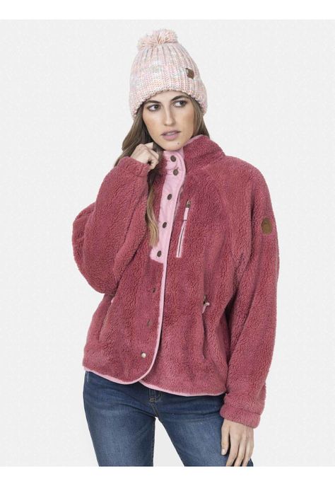 Halfzipper Mujer ROSE NAVY Burdeo Maui and Sons-0