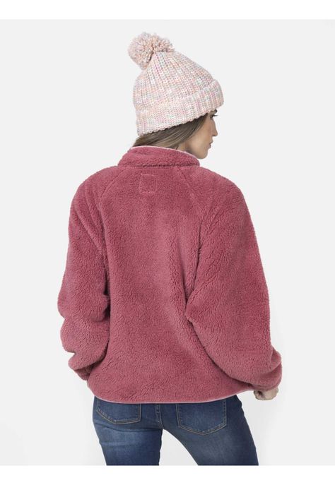 Halfzipper Mujer ROSE NAVY Burdeo Maui and Sons-1