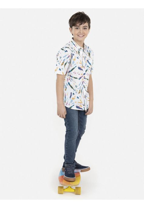 Camisa PALM LAX Niño Multicolor Maui and Sons-3