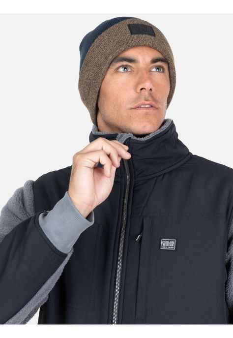 Poleron Bonded Drift Gris Hombre Maui And Sons-2
