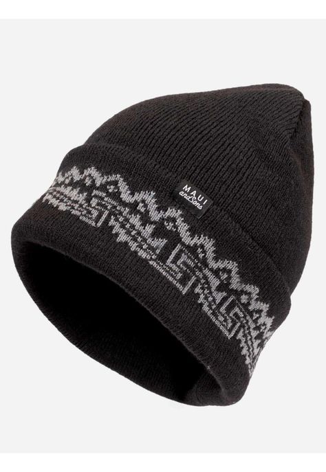 Gorro Tahití Negro Hombre Maui And Sons-1