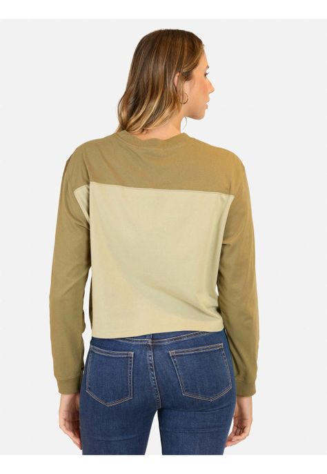 Polera ML Dreams Verde Mujer Maui And Sons-1