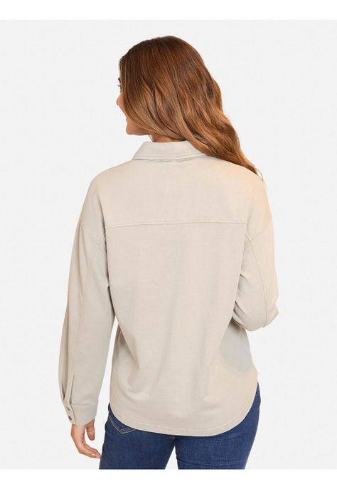 Poleron Bonded Wanderwst Verde Mujer Maui and Sons-1