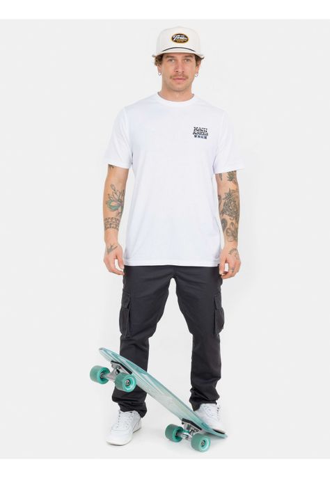 Polera MC Gradient Art Tees  Blanco Hombre Maui And Sons-3