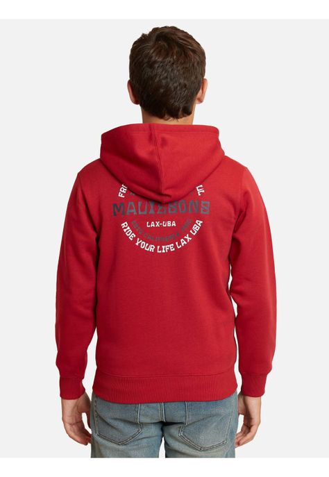 Poleron Pull Over Free Rojo Juvenil Maui And Sons-1