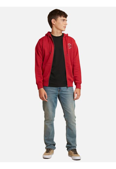 Poleron Pull Over Free Rojo Juvenil Maui And Sons-3
