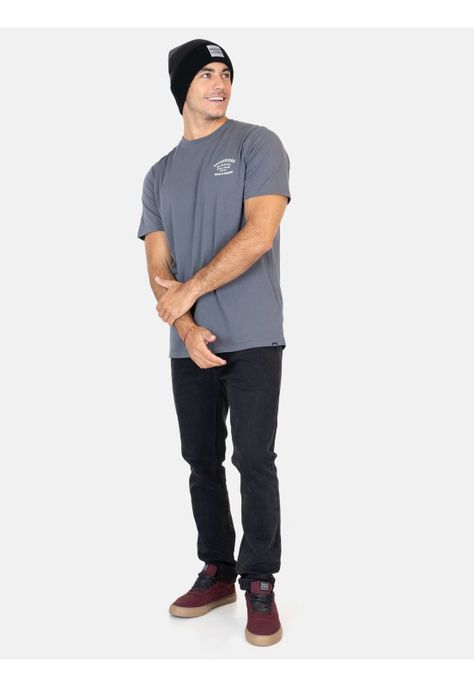 Polera MC Lani Gris Hombre Maui And Sons-3