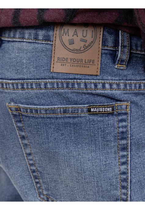 Jeans  Juvenil Azul 5N114-MI21 Maui And Sons-3