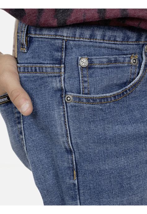 Jeans  Juvenil Azul 5N114-MI21 Maui And Sons-4