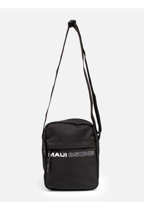 Banano Mk Shoulder Negro Hombre Maui And Sons-0