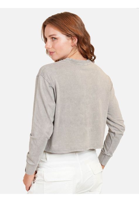Polera Feel Mujer Gris Maui And Sons-1