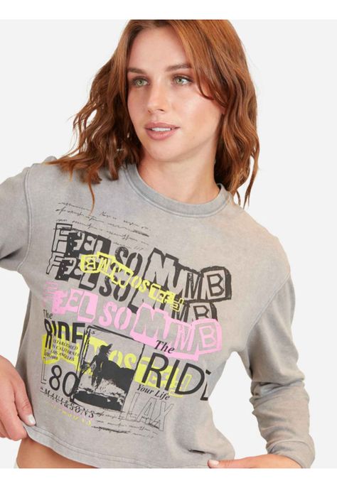 Polera Feel Mujer Gris Maui And Sons-2