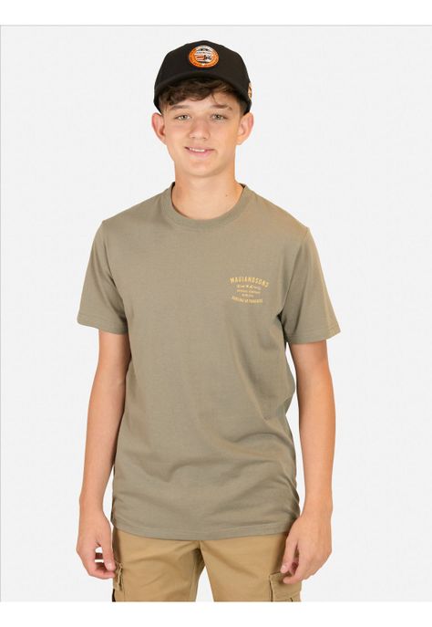 Polera MC Explorer Verde infantil Maui And Sons-0