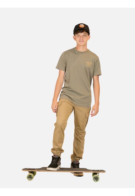 Polera MC Explorer Verde infantil Maui And Sons-3