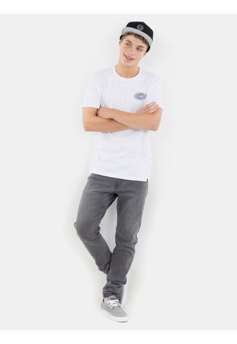 Polera MC Vintage Ss Tee Blanco Infantil Maui And Sons-2