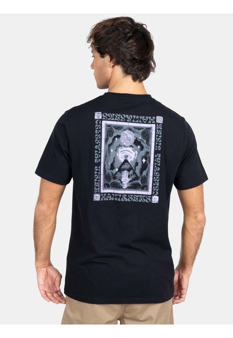 Polera MC Gradient Art Tees  Negro Hombre Maui And Sons-1