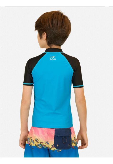 Polera UVP Parise Azul Niño Maui And Sons-1