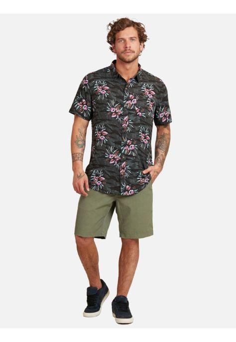 Camisa Mc 5C882 Hombre Multicolor Maui And Sons-3