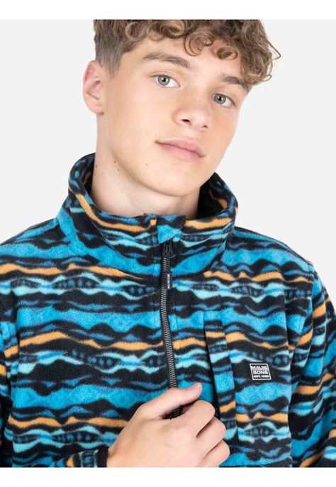 Poleron Micropolar Mirage Multicolor Infantil Maui And Sons-2