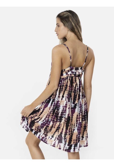 Vestido WATERFALL DRESS Mujer Multicolor Maui And Sons-1