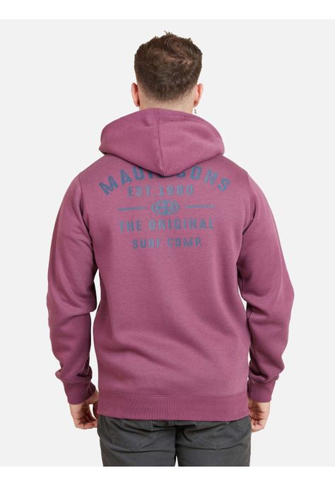 Poleron THE ORIGINAL SURF Hombre Rojo Maui and Sons-1