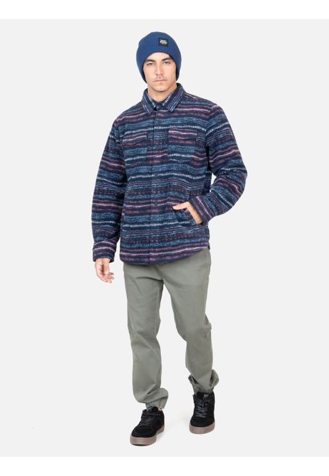 Chaqueta Kraken Multicolor Hombre Maui And Sons-3